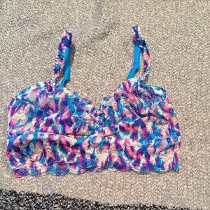 Colorful Lace Bralette VS PINK small